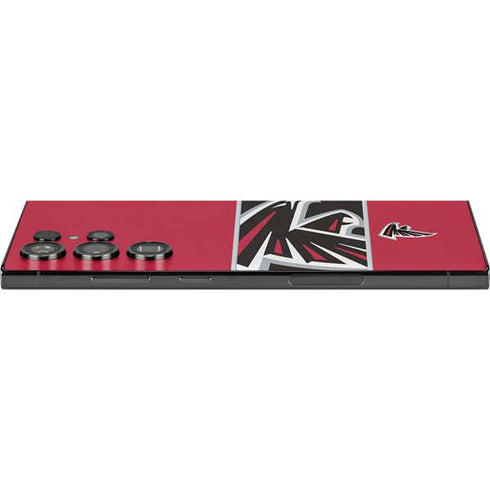 NFL Atlanta Falcons Zone Block Galaxy S25 Ultra Skin