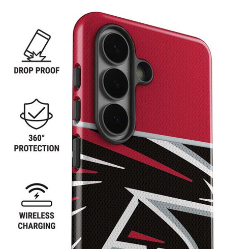 NFL Atlanta Falcons Zone Block Galaxy S26 Plus Impact Case