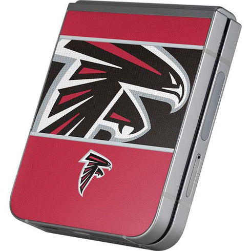 NFL Atlanta Falcons Zone Block Galaxy Z Flip6 Skin