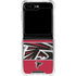 NFL Atlanta Falcons Zone Block Galaxy Z Flip6 Clear Case