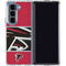 NFL Atlanta Falcons Zone Block Galaxy Z Fold5 5G Clear Case