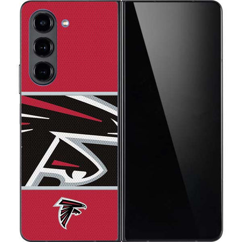 NFL Atlanta Falcons Zone Block Galaxy Z Fold5 5G Skin