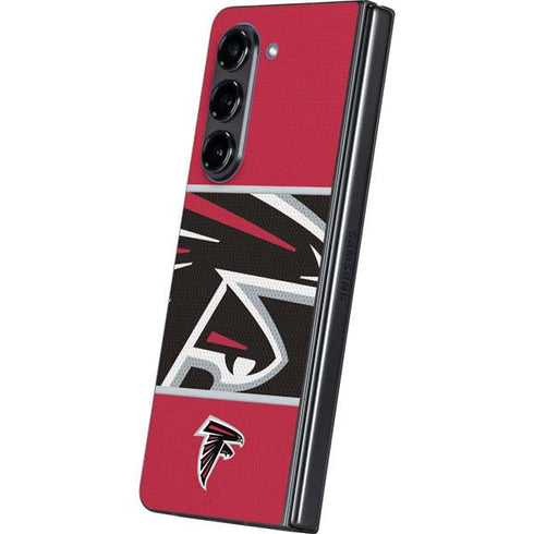NFL Atlanta Falcons Zone Block Galaxy Z Fold5 5G Skin