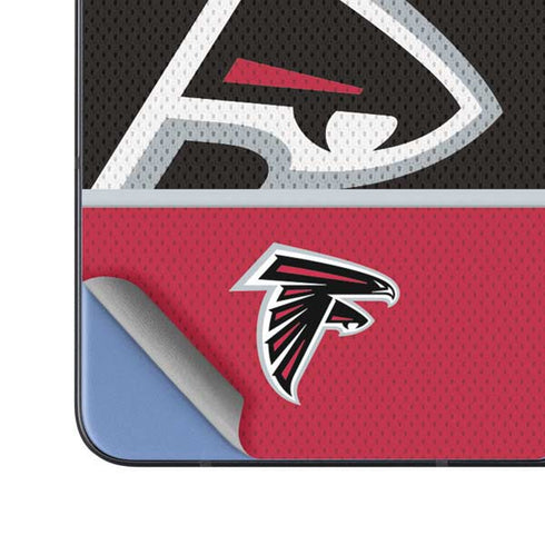 NFL Atlanta Falcons Zone Block Galaxy Z Fold5 5G Skin