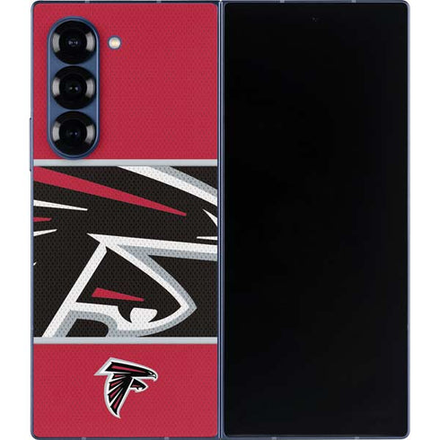 NFL Atlanta Falcons Zone Block Galaxy Z Fold6 Skin
