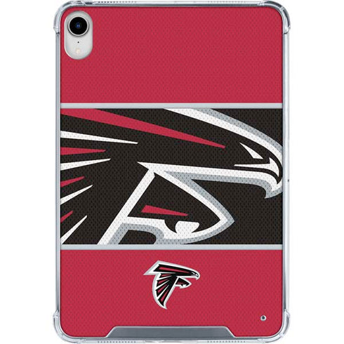 NFL Atlanta Falcons Zone Block iPad 11th Gen (2025) Clear Case