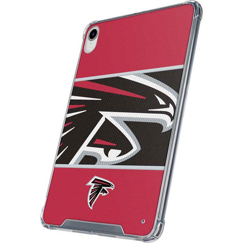 NFL Atlanta Falcons Zone Block iPad 11th Gen (2025) Clear Case