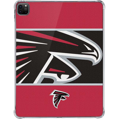 NFL Atlanta Falcons Zone Block iPad Pro 11in (2024) Clear Case