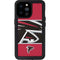 NFL Atlanta Falcons Zone Block iPhone 14 Pro Max Waterproof Case