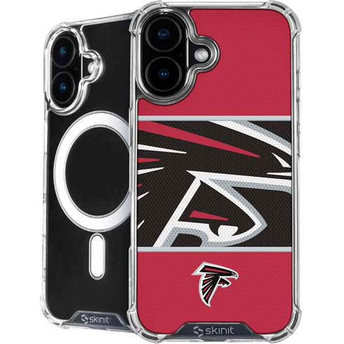NFL Atlanta Falcons Zone Block iPhone 16 MagSafe Case