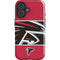 NFL Atlanta Falcons Zone Block iPhone 16 Plus Impact Case