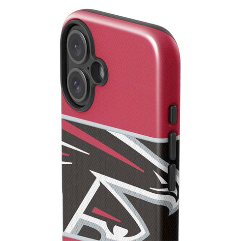 NFL Atlanta Falcons Zone Block iPhone 16 Plus Impact Case