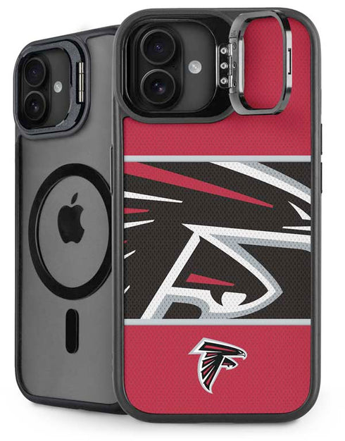 NFL Atlanta Falcons Zone Block iPhone 16 Plus Kickstand Case
