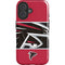 NFL Atlanta Falcons Zone Block iPhone 16 Plus Magsafe Impact Case