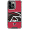 NFL Atlanta Falcons Zone Block iPhone 16 Pro Clear Case