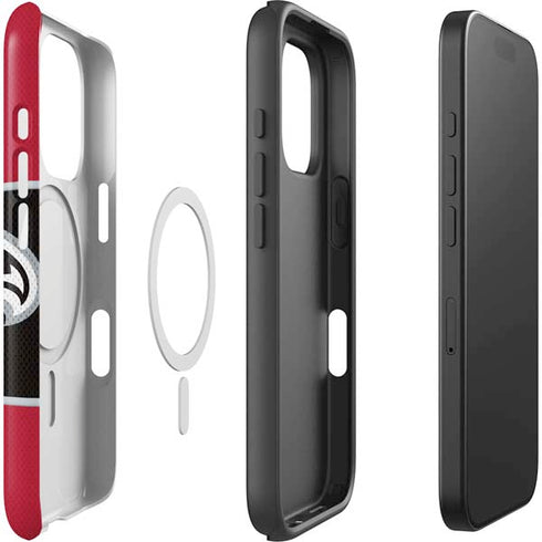 NFL Atlanta Falcons Zone Block iPhone 16 Pro Magsafe Impact Case