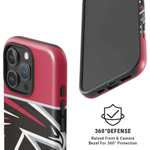 NFL Atlanta Falcons Zone Block iPhone 16 Pro Magsafe Impact Case