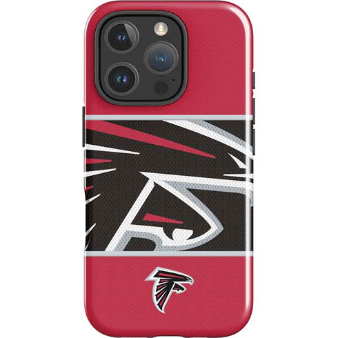 NFL Atlanta Falcons Zone Block iPhone 16 Pro Max Impact Case