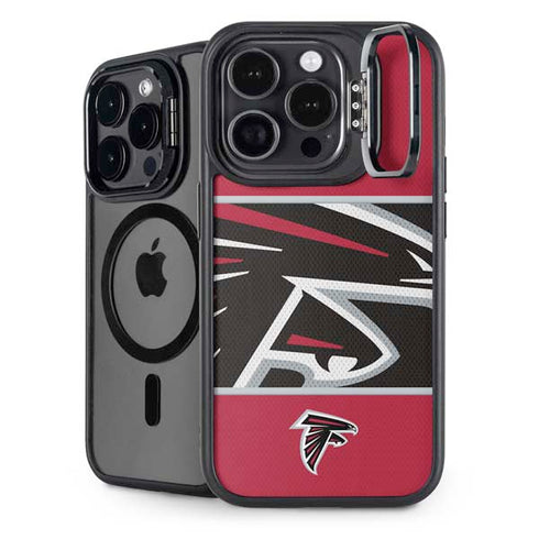 NFL Atlanta Falcons Zone Block iPhone 16 Pro Max Kickstand Case