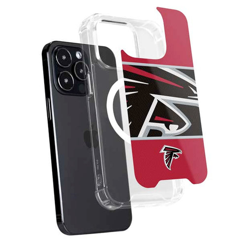 NFL Atlanta Falcons Zone Block iPhone 16 Pro Max MagSafe Case