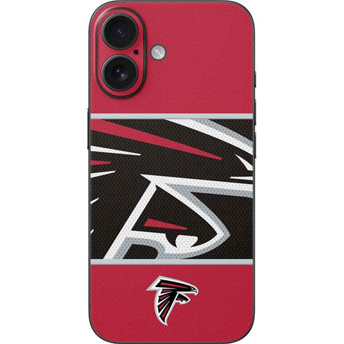NFL Atlanta Falcons Zone Block iPhone 16 Skin