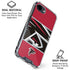 NFL Atlanta Falcons Zone Block iPhone 16e Clear Case
