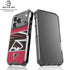 NFL Atlanta Falcons Zone Block iPhone 18 Pro Clear Case