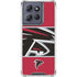 NFL Atlanta Falcons Zone Block Moto G 5G (2025) Clear Case