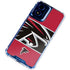 NFL Atlanta Falcons Zone Block Moto G 5G (2024) Clear Case