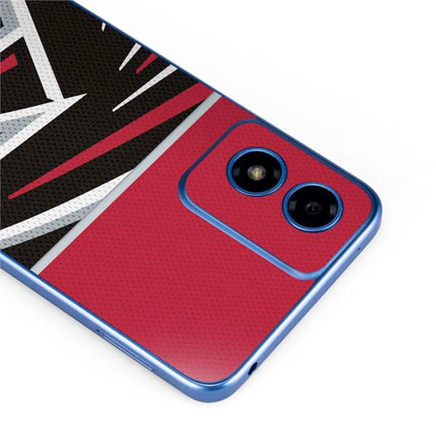 NFL Atlanta Falcons Zone Block Moto G Play 4G (2024) Skin