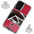 NFL Atlanta Falcons Zone Block Moto G Power 5G (2024) Clear Case