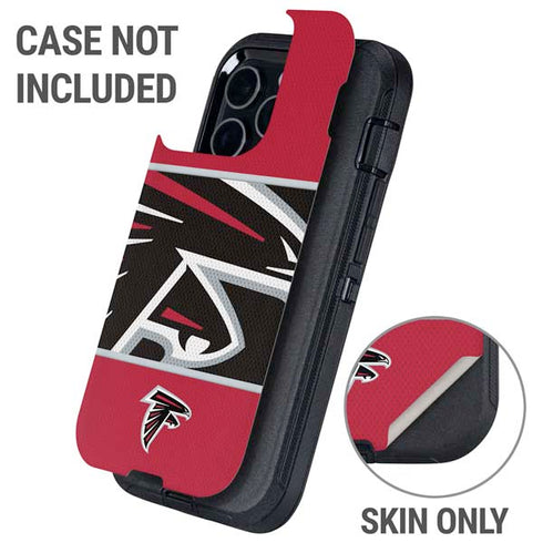 NFL Atlanta Falcons Zone Block Otterbox Defender iPhone Skin