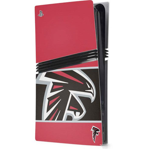 NFL Atlanta Falcons Zone Block PS5 Pro Console Skin