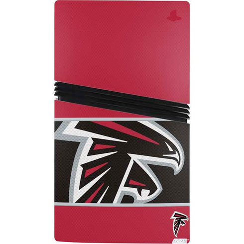 NFL Atlanta Falcons Zone Block PS5 Pro Console Skin