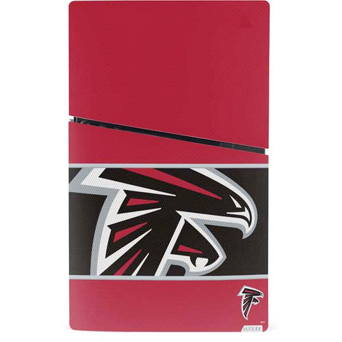 NFL Atlanta Falcons Zone Block PS5 Slim Digital Edition Console Skin