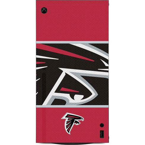NFL Atlanta Falcons Zone Block XBox Series X Digital Edition Console Skin