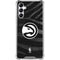NBA Atlanta Hawks Black Animal Print Gabb Phone 4 Clear Case
