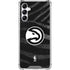 NBA Atlanta Hawks Black Animal Print Gabb Phone 4 Clear Case