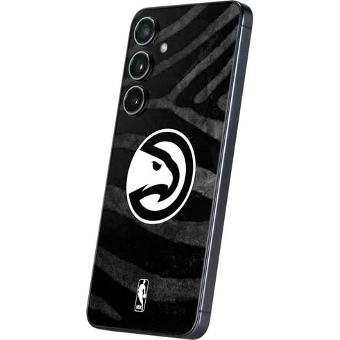 NBA Atlanta Hawks Black Animal Print Galaxy A16 5G Skin