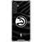 NBA Atlanta Hawks Black Animal Print Galaxy A17 Clear Case