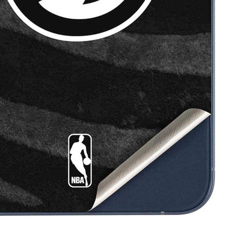 NBA Atlanta Hawks Black Animal Print Galaxy A36 5G Skin
