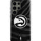 NBA Atlanta Hawks Black Animal Print Galaxy S23 Ultra Pro Case