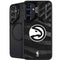 NBA Atlanta Hawks Black Animal Print Galaxy S24 FE Kickstand Case