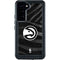 NBA Atlanta Hawks Black Animal Print Galaxy S24 Plus Waterproof Case