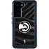 NBA Atlanta Hawks Black Animal Print Galaxy S24 Plus Waterproof Case