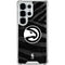 NBA Atlanta Hawks Black Animal Print Galaxy S25 Ultra Clear Case