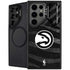 NBA Atlanta Hawks Black Animal Print Galaxy S26 Ultra Kickstand Case