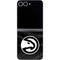 NBA Atlanta Hawks Black Animal Print Galaxy Z Flip6 Skin