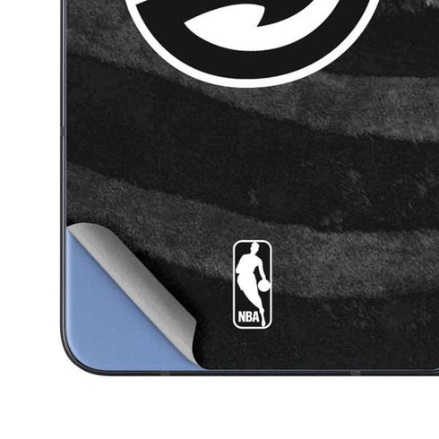 NBA Atlanta Hawks Black Animal Print Galaxy Z Fold5 5G Skin