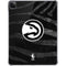 NBA Atlanta Hawks Black Animal Print iPad Pro 11in (2024) Clear Case